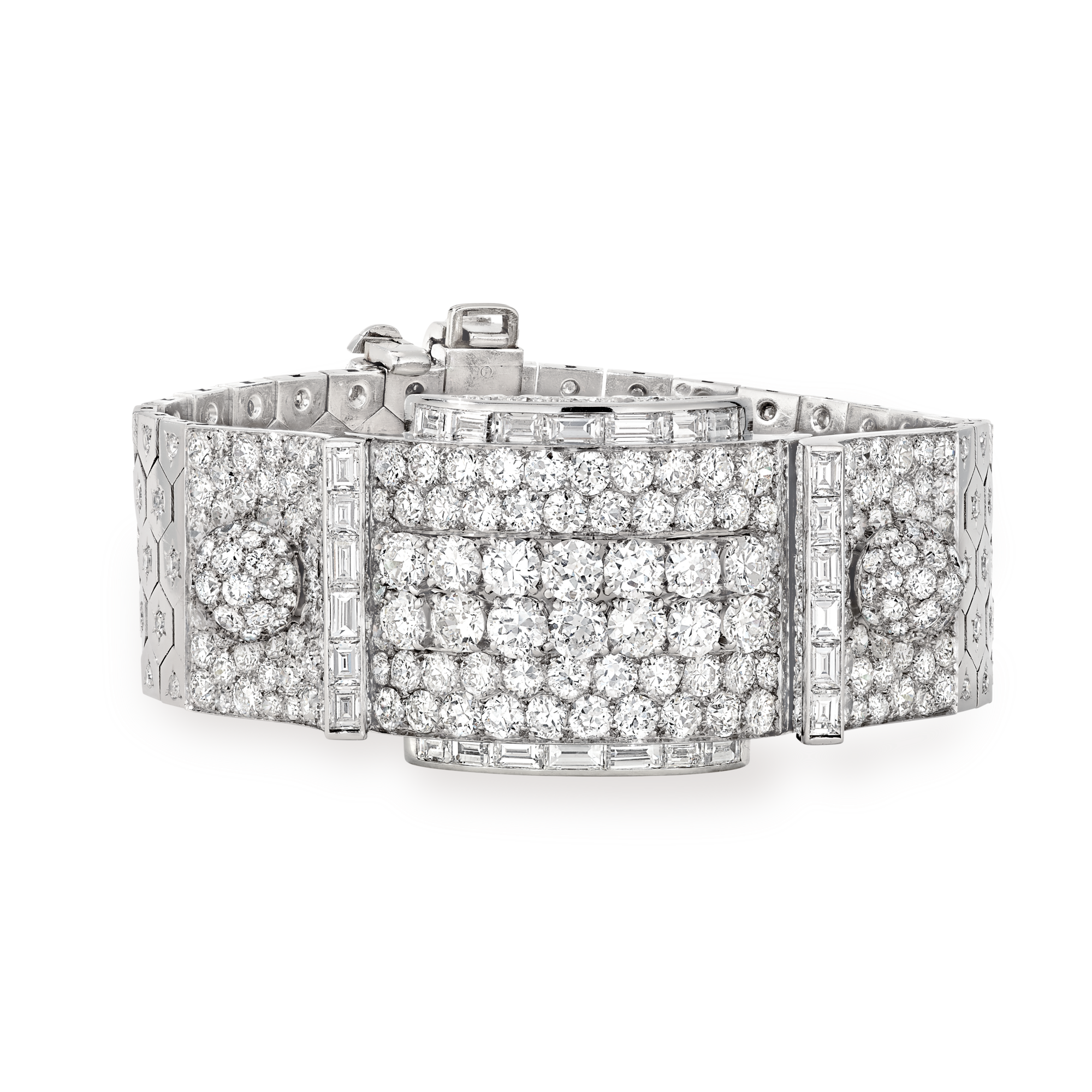 Ludo bracelet, 1939
Platinum and diamonds
Former collection of Natasha Gelman
Van Cleef & Arpels Collection