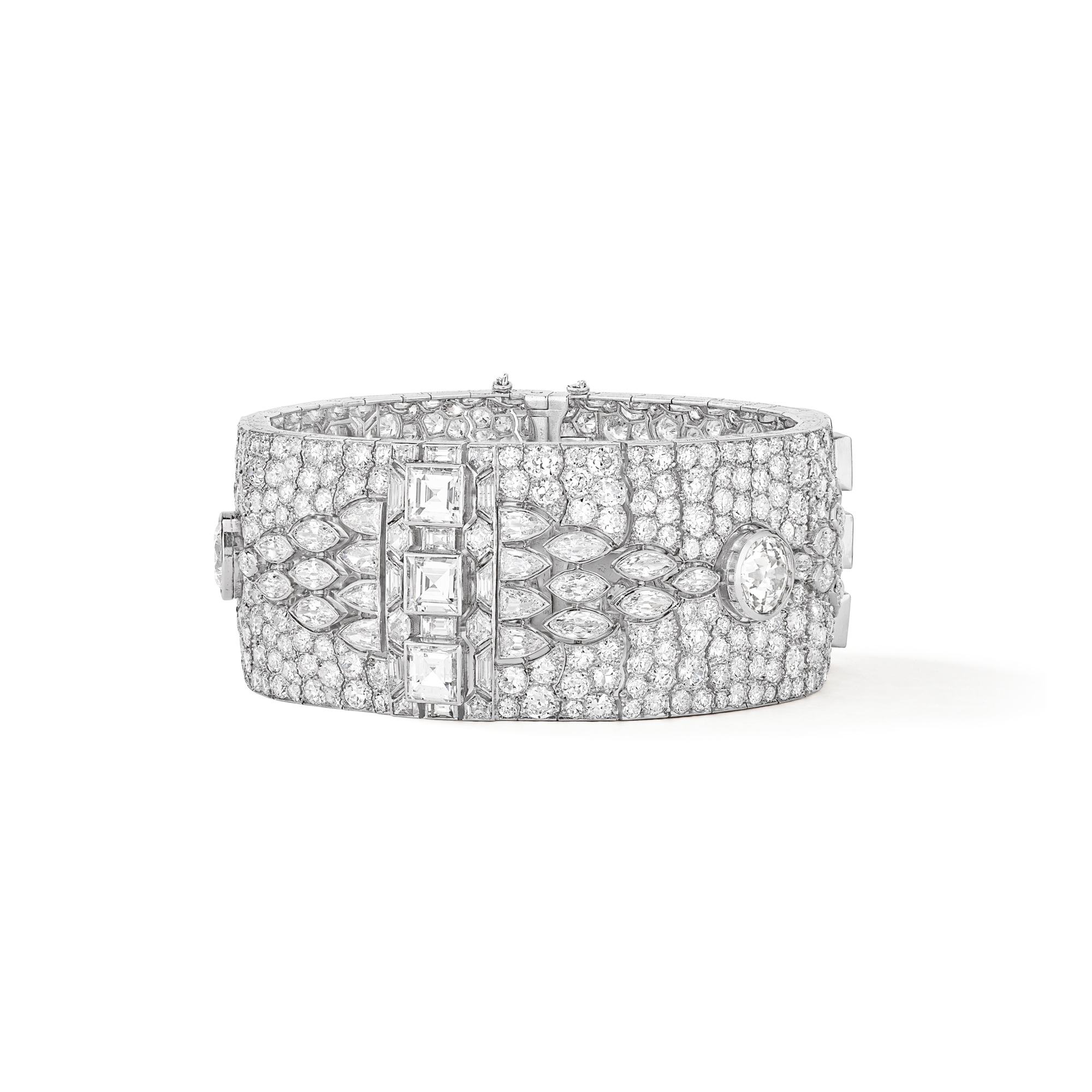 Bracelet, 1925
Platinum and diamonds
Van Cleef & Arpels Collection