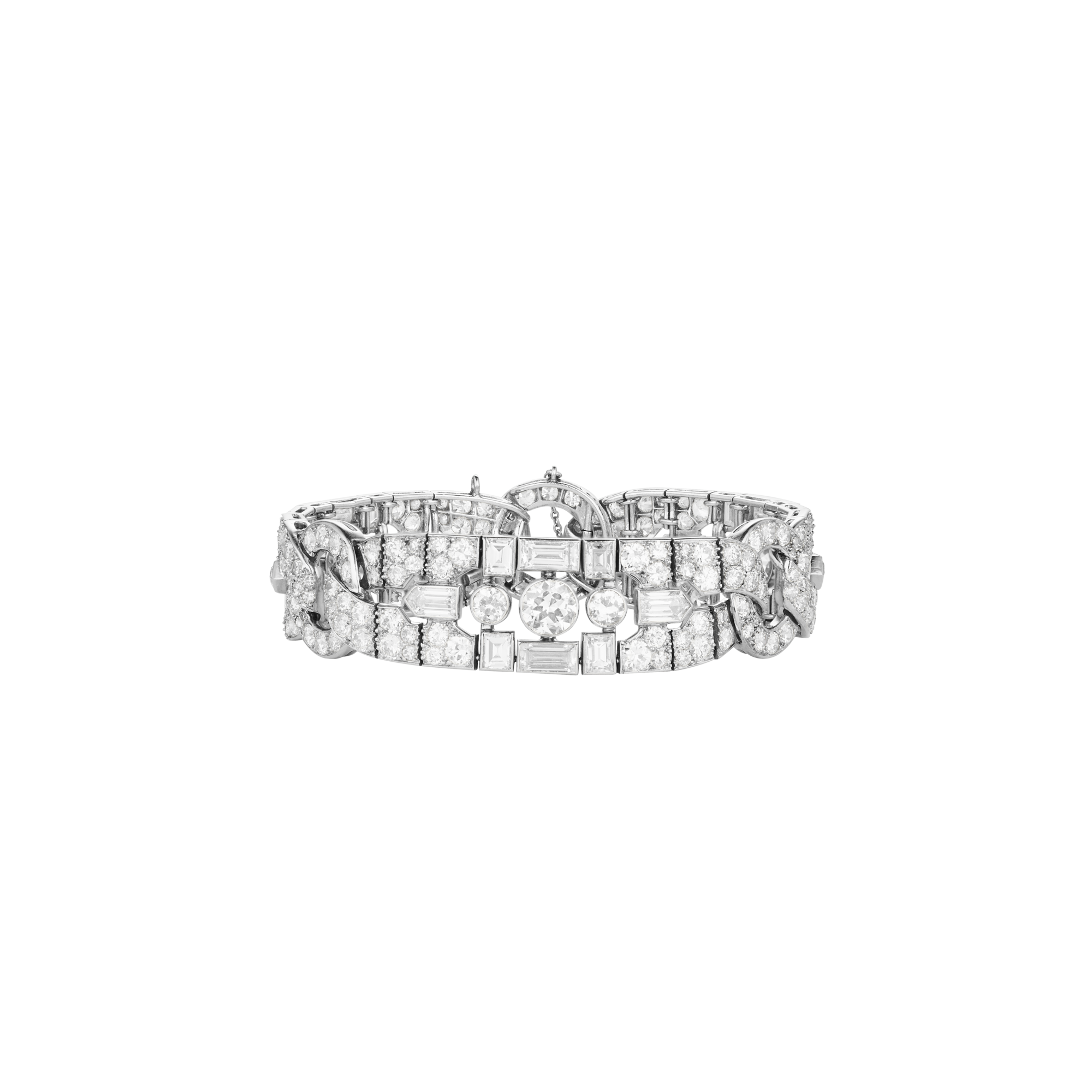 Bracelet, 1927
Platinum and diamonds
Van Cleef & Arpels Collection