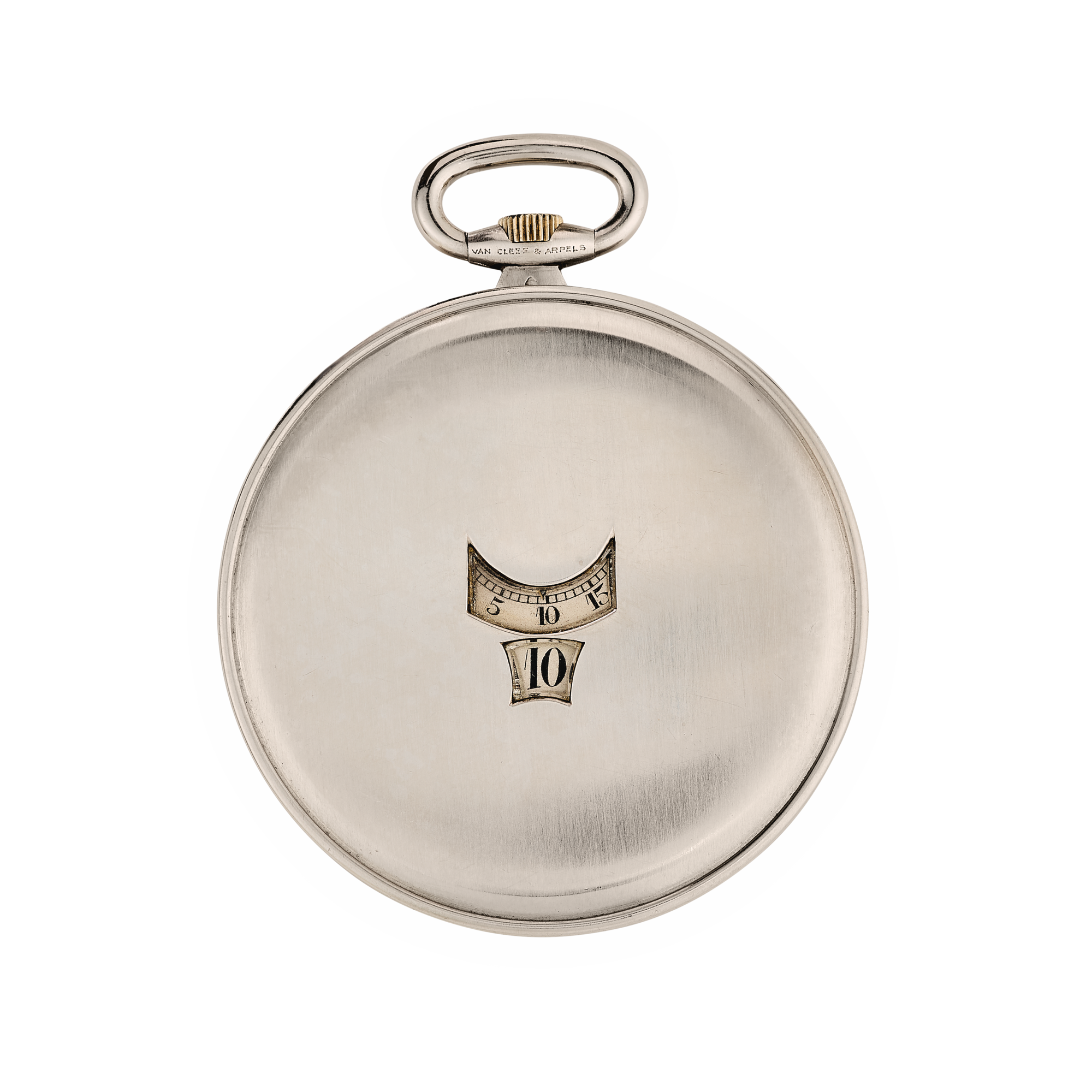 Pocket watch, 1929
Platinum
Van Cleef & Arpels Collection