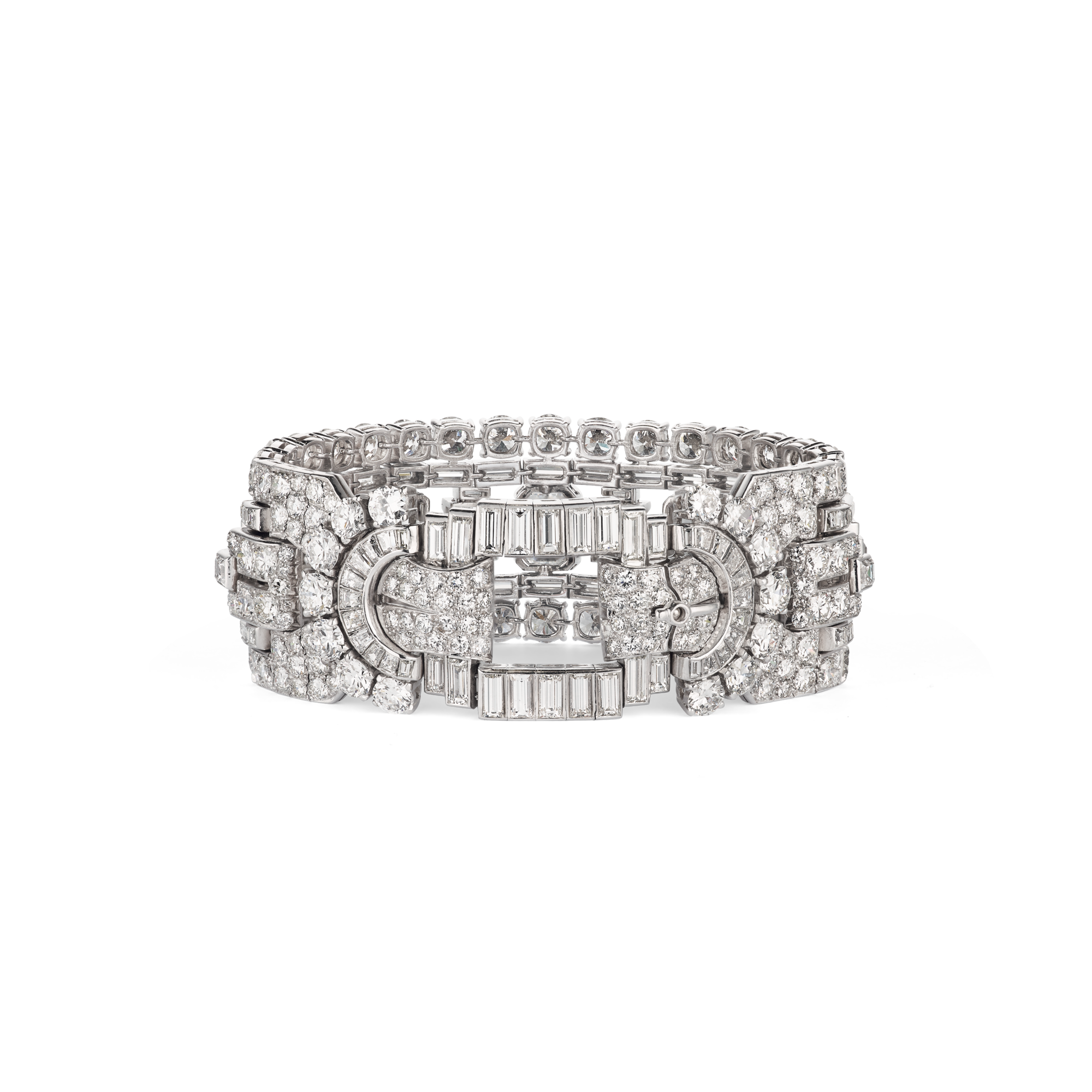 Bracelet, 1935
Platinum and diamonds
Van Cleef & Arpels Collection