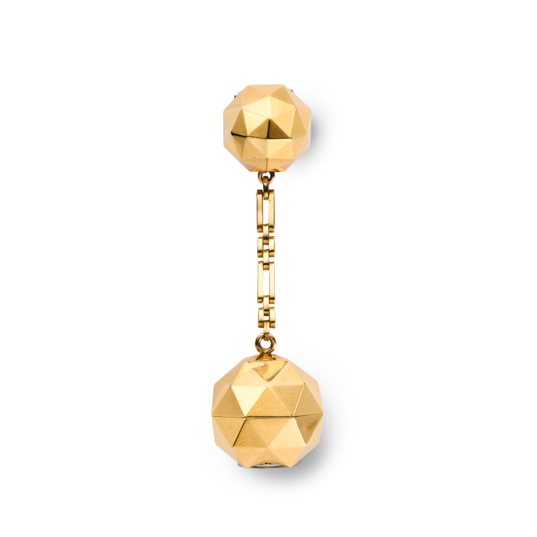 Photo of Faceted Spheres chatelaine watch