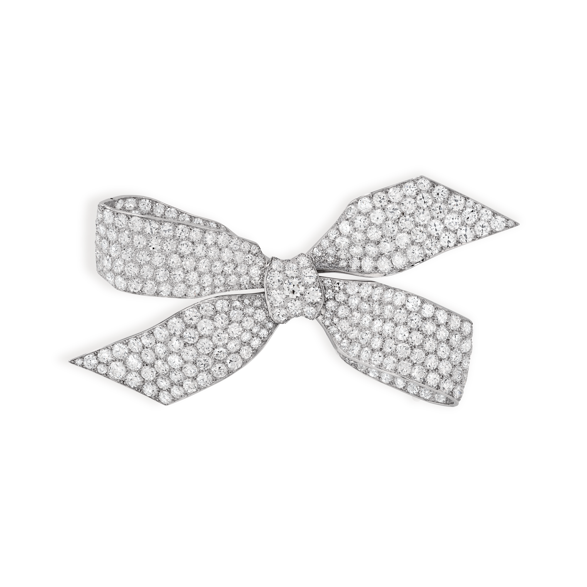 Bow brooch, 1928
Platinum and diamonds
Van Cleef & Arpels Collection