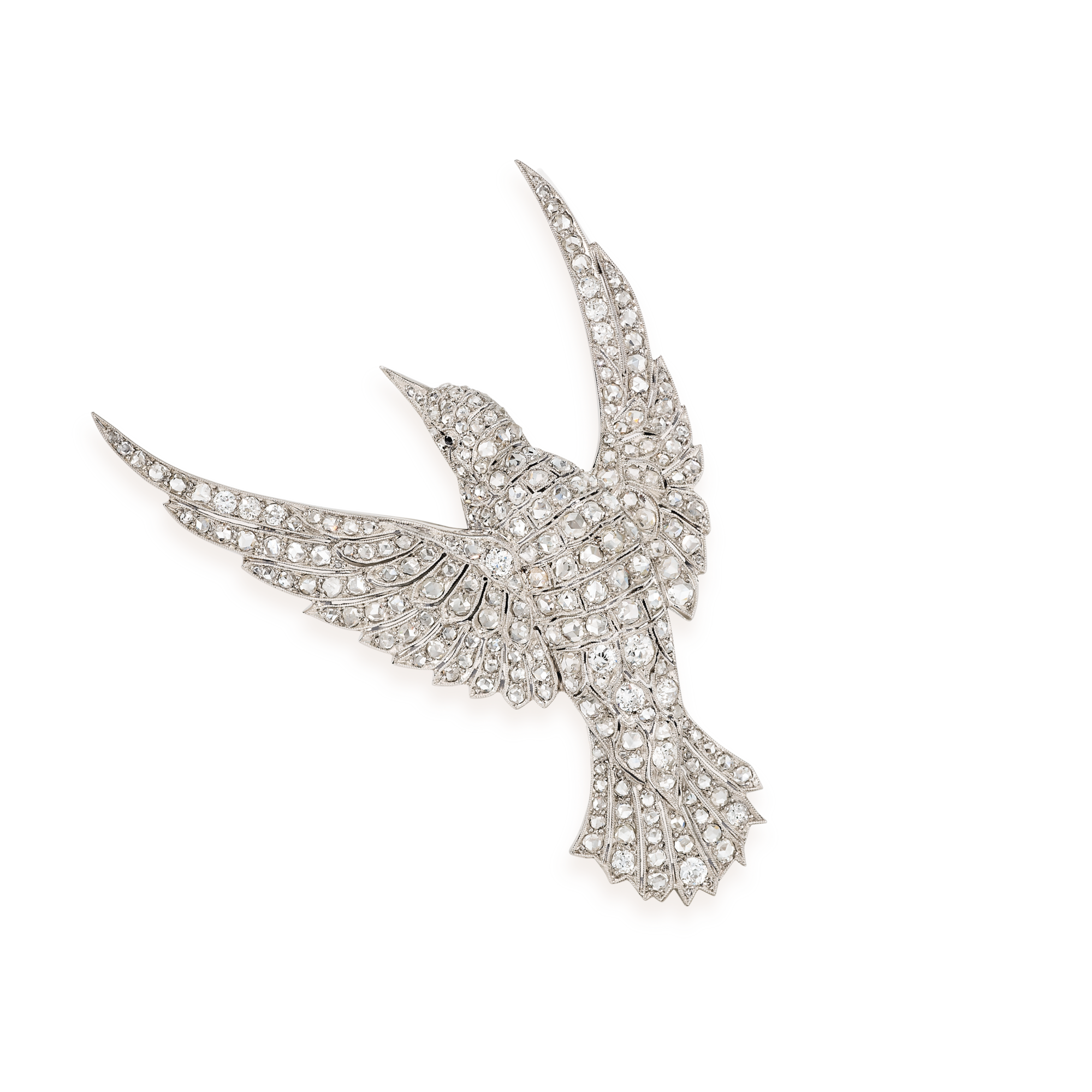 Hummingbird brooch, 1925
Platinum and diamonds
Van Cleef & Arpels Collection