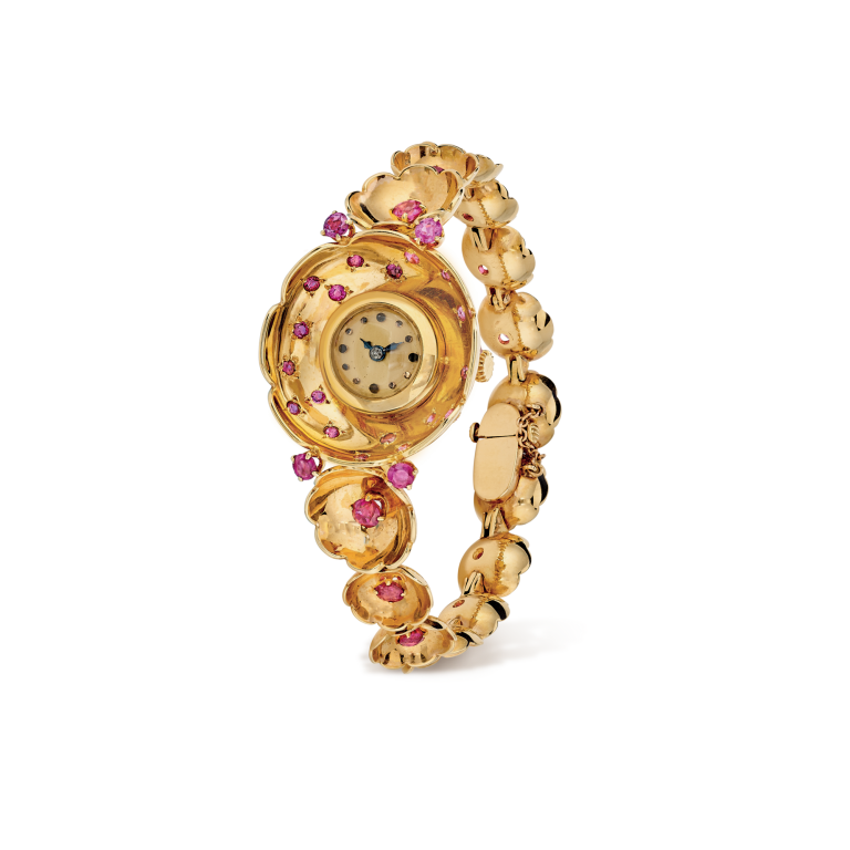 Photo de Bracelet-montre Boutons d’or