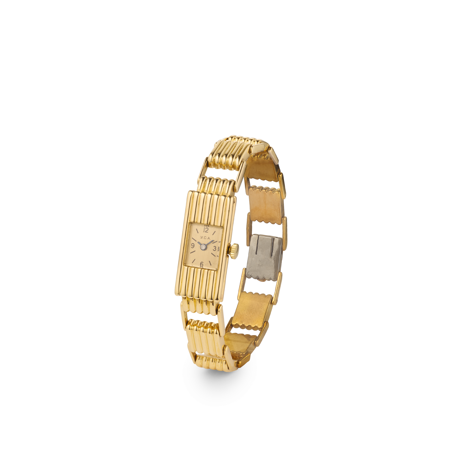 Wristwatch, c. 1946
Yellow gold
Van Cleef & Arpels Collection