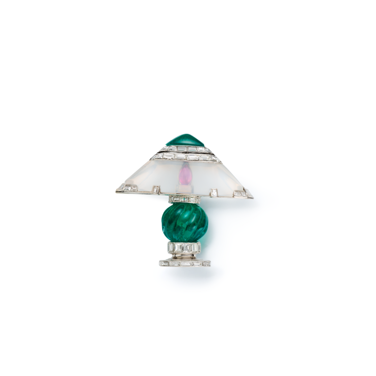 Photo de Broche Lampe fantaisie