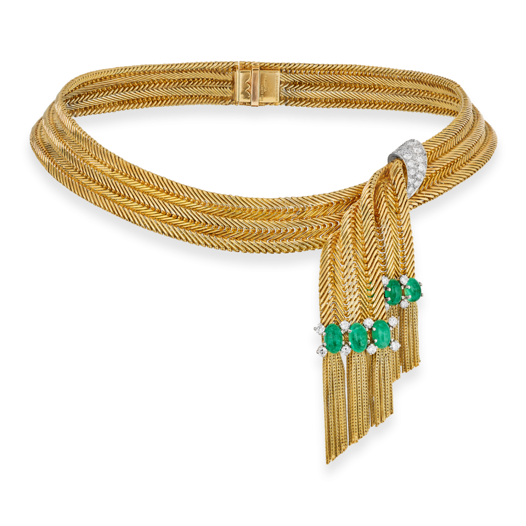 Collier Tissu sergé