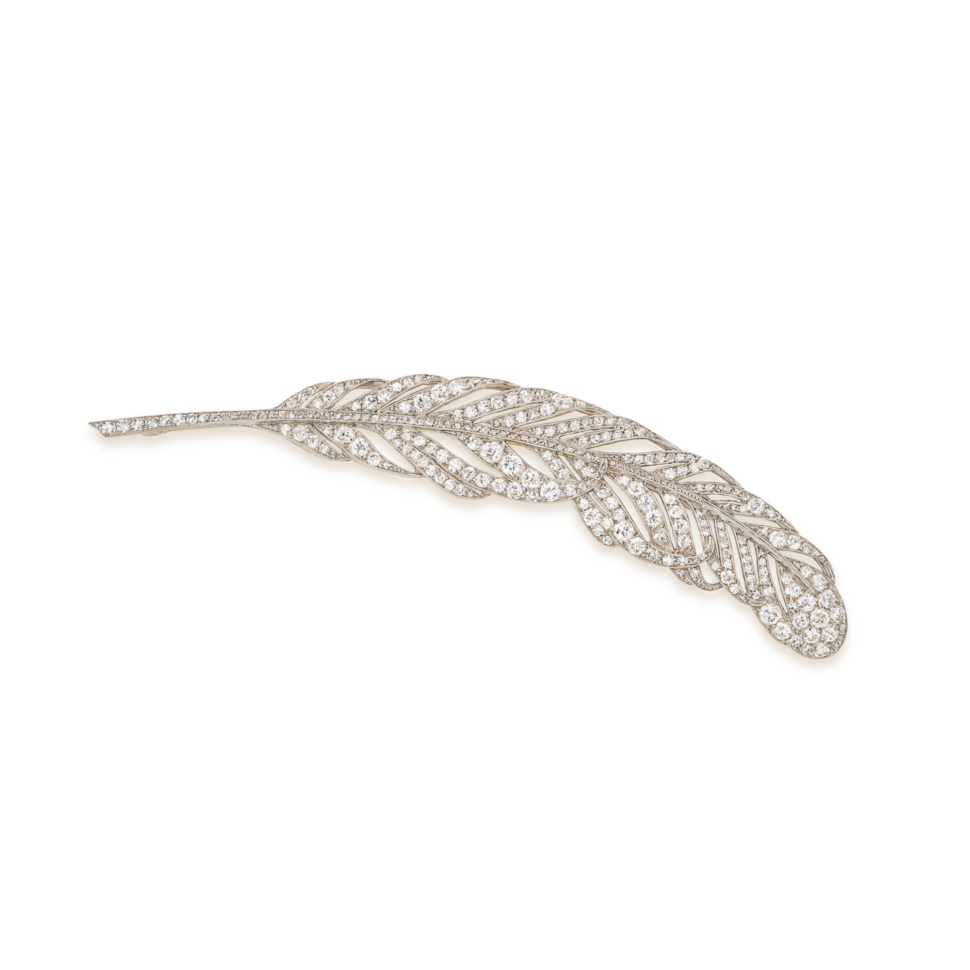 Feather brooch, 1945
Platinum and diamonds
Van Cleef & Arpels Collection