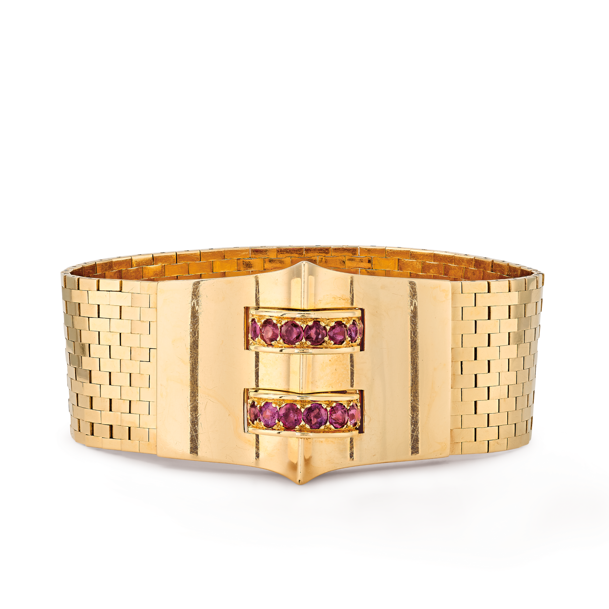 Ludo bracelet, 1941
Yellow gold and rubies
Van Cleef & Arpels Collection