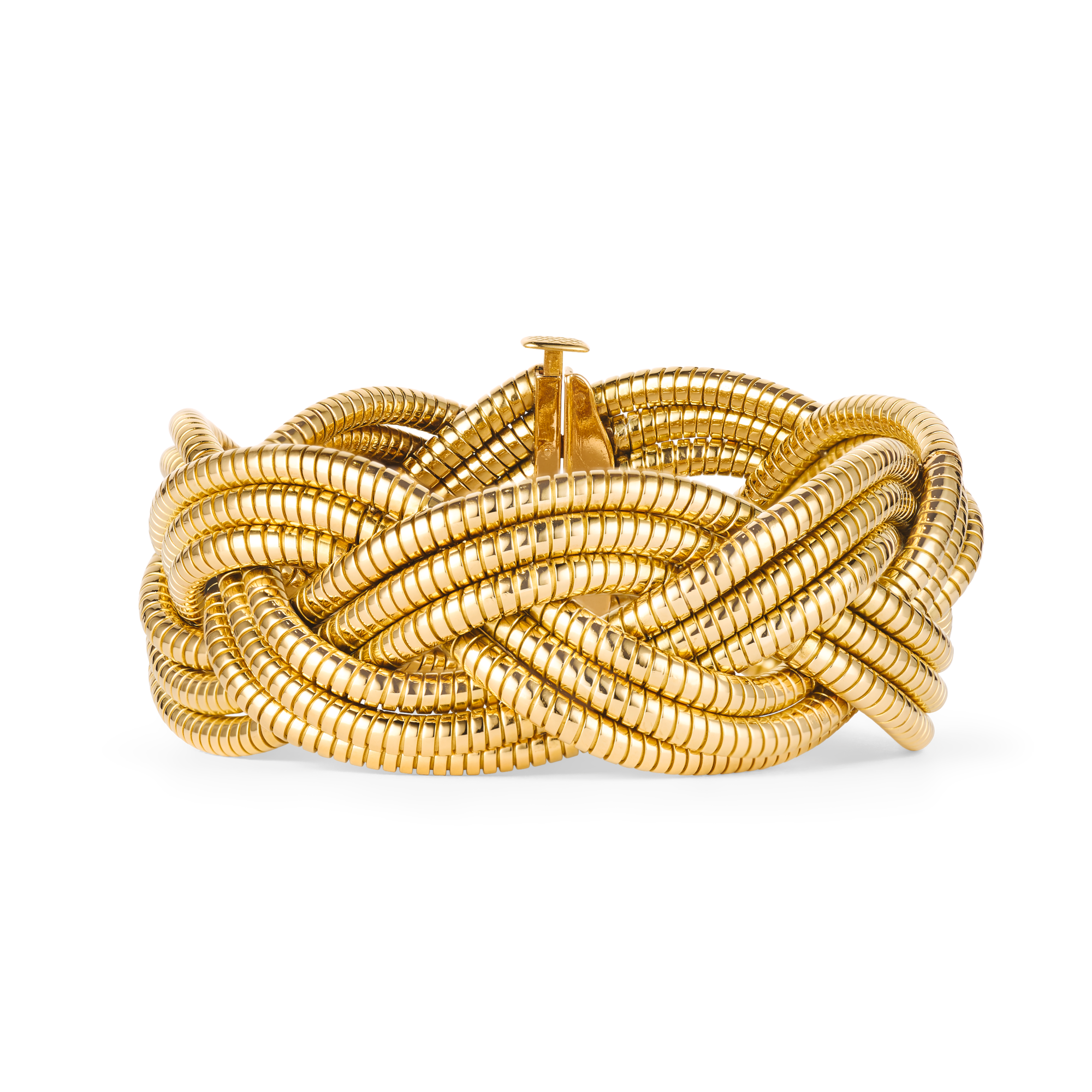 Natte bracelet, 1939
Yellow gold
Van Cleef & Arpels Collection