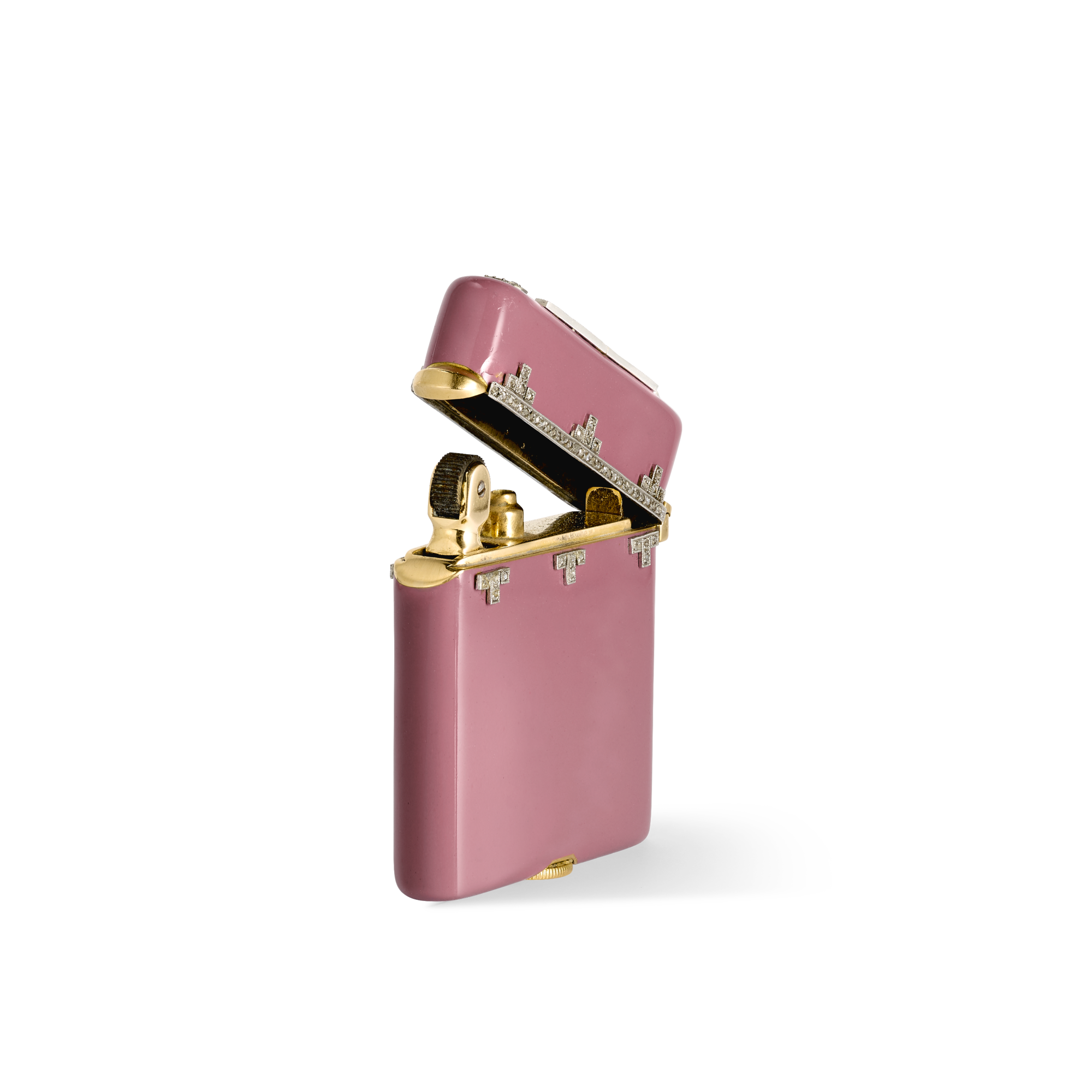 Lighter, 1927
Platinum, yellow gold, enamel, and diamonds
Van Cleef & Arpels Collection