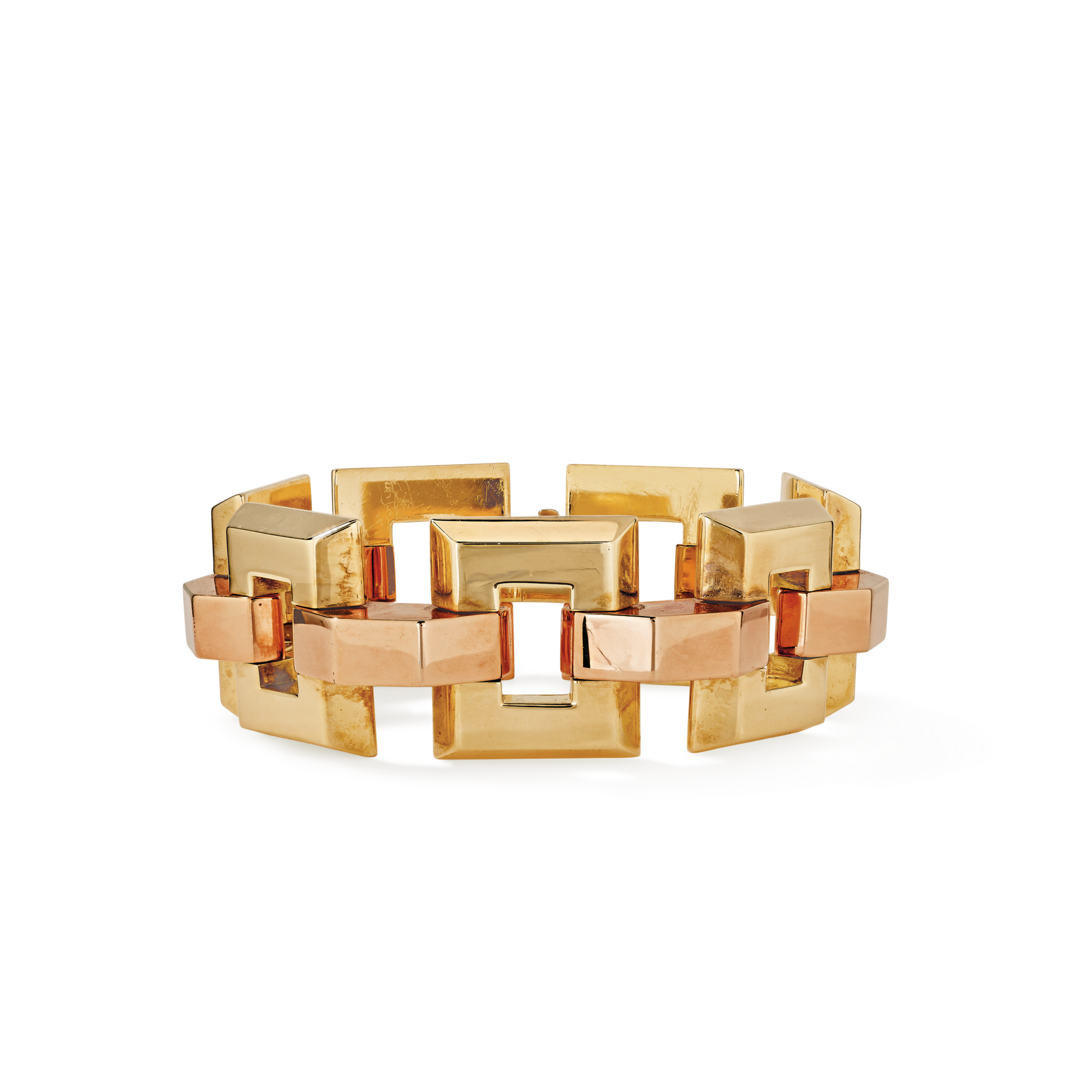 <p>Bracelet, 1943 Yellow gold Van Cleef & Arpels Collection</p>