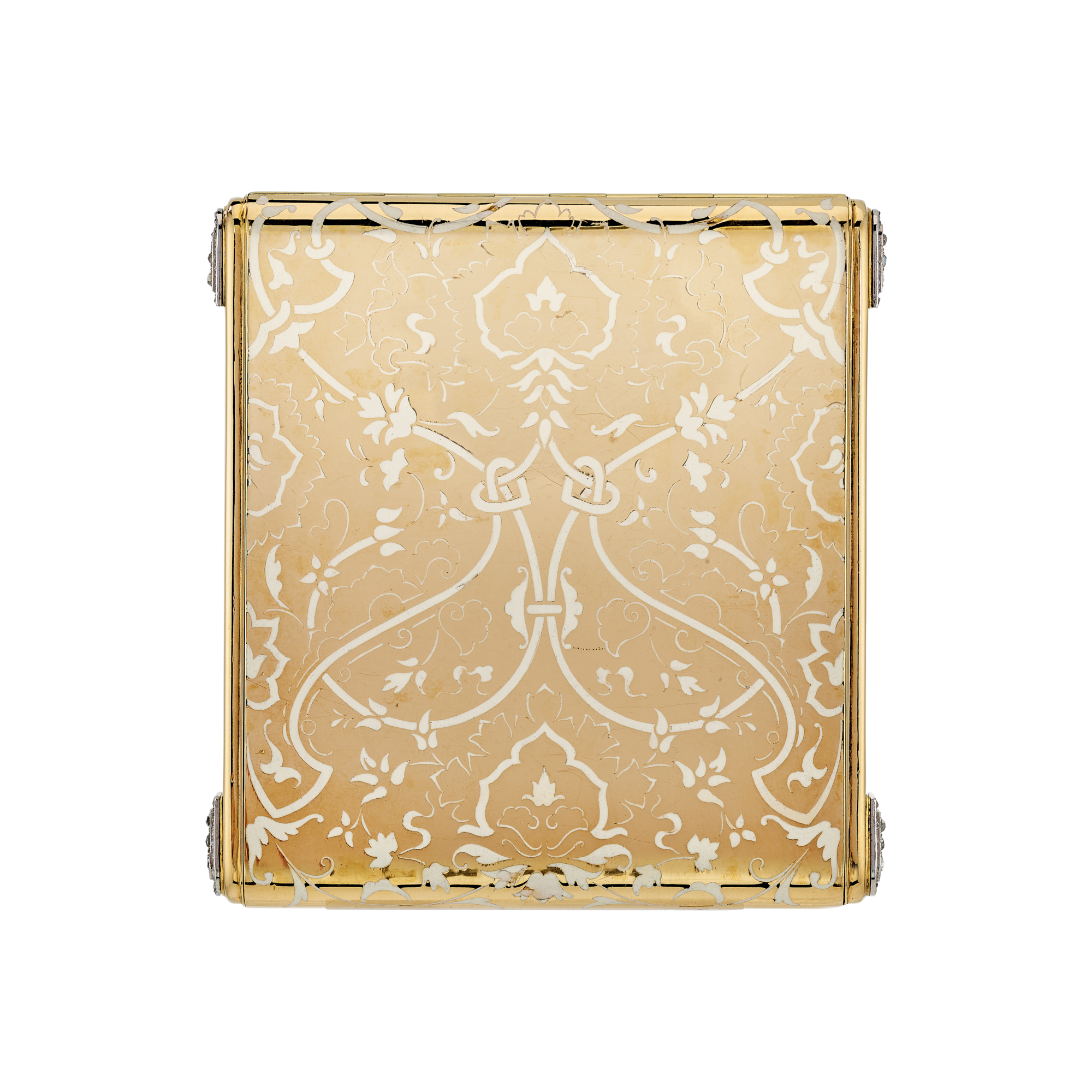 Cigarette case, 1927
Platinum, yellow gold, enamel, and diamonds
Van Cleef & Arpels Collection