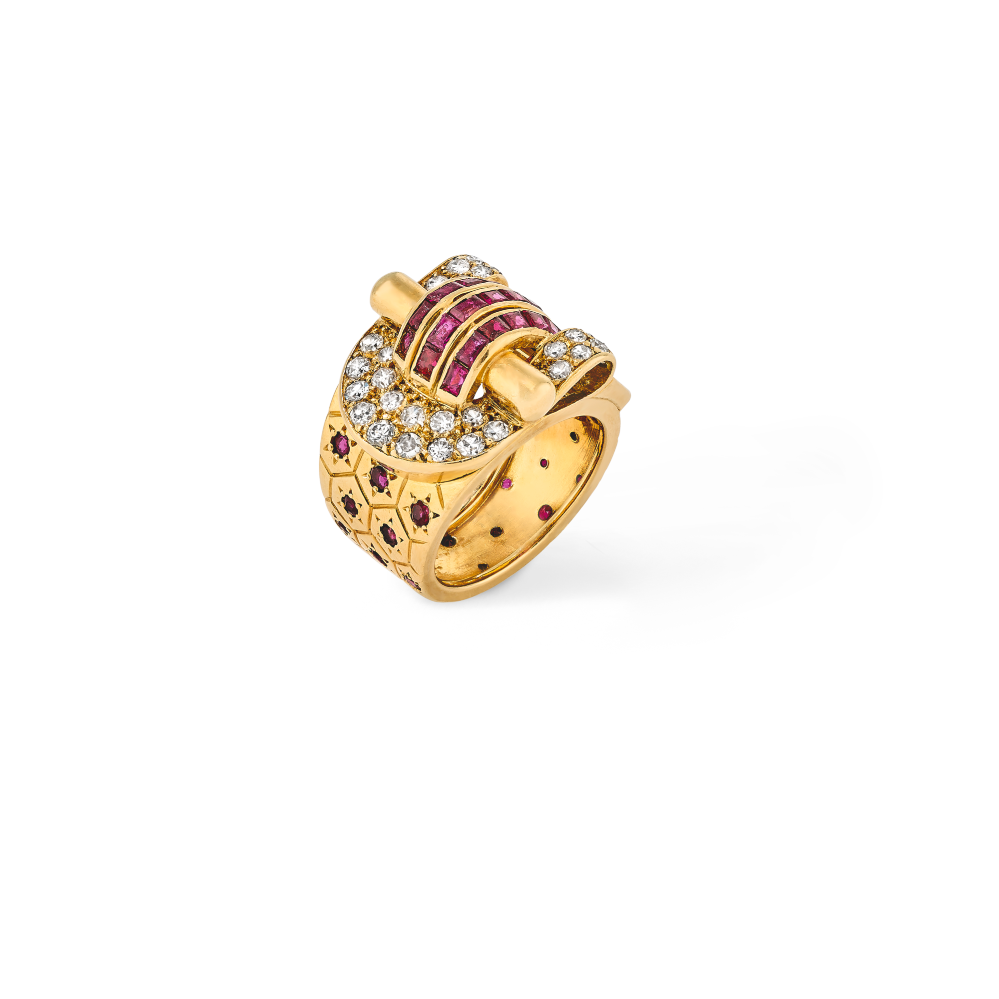 Ludo ring, 1937
Yellow gold, rubies, and diamonds
Van Cleef & Arpels Collection