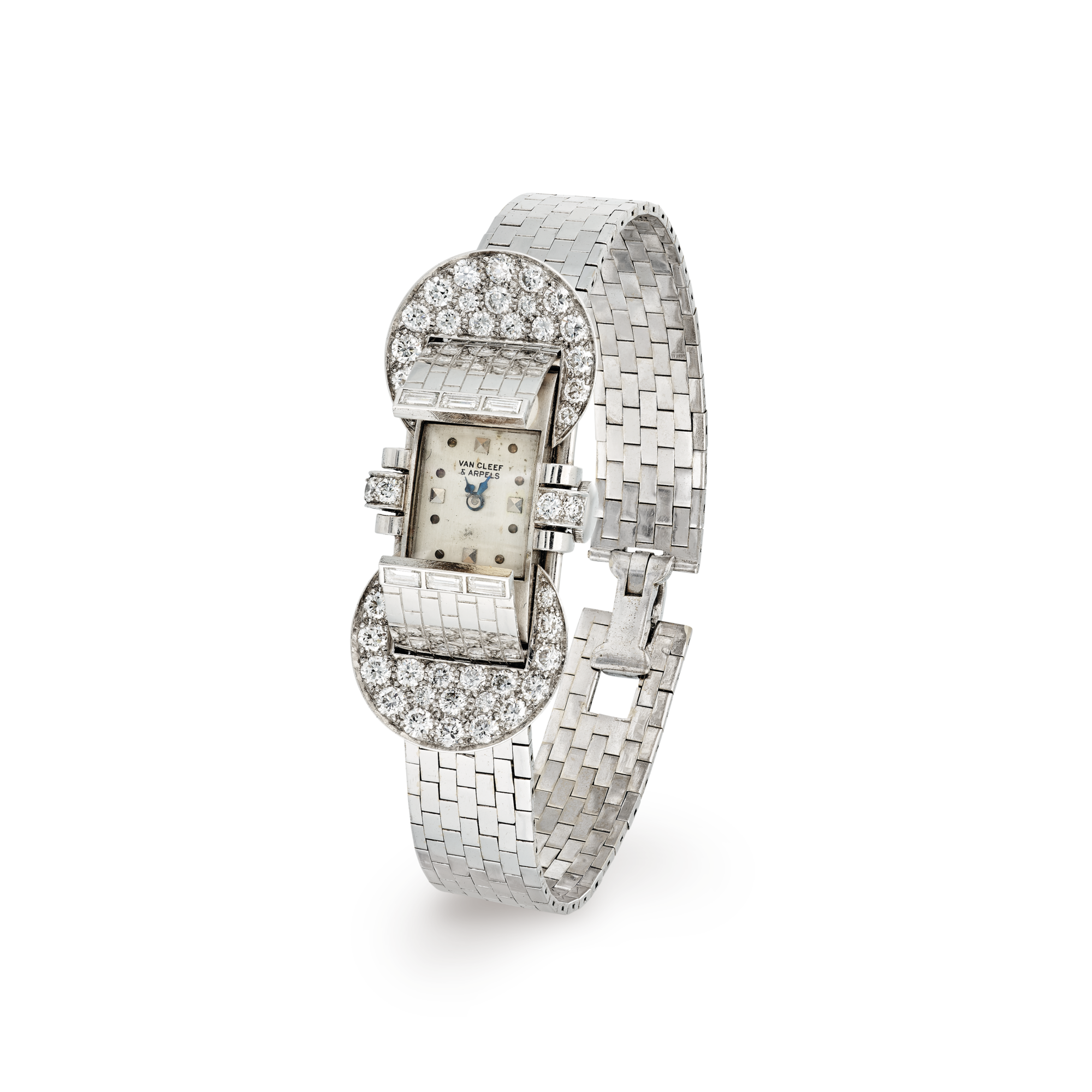 Ludo wristwatch, 1946
Platinum and diamonds
Van Cleef & Arpels Collection