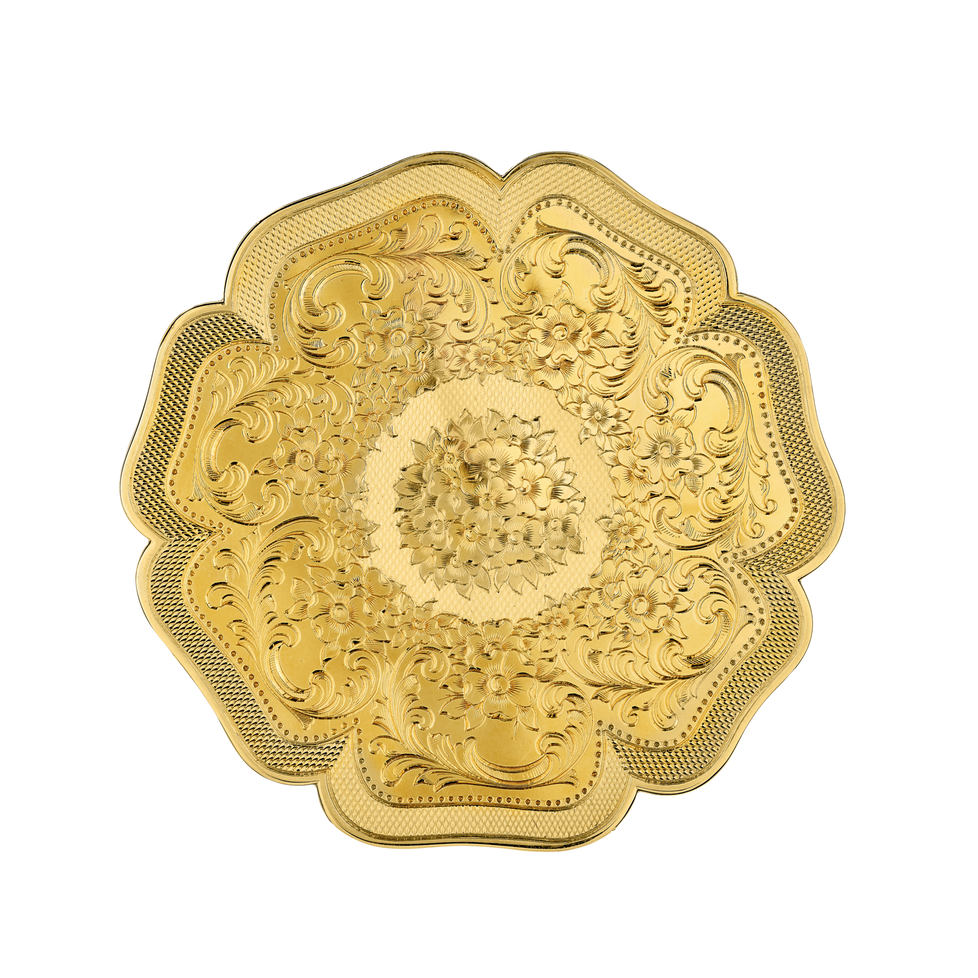 Powder compact, 1950
Yellow gold
Van Cleef & Arpels Collection