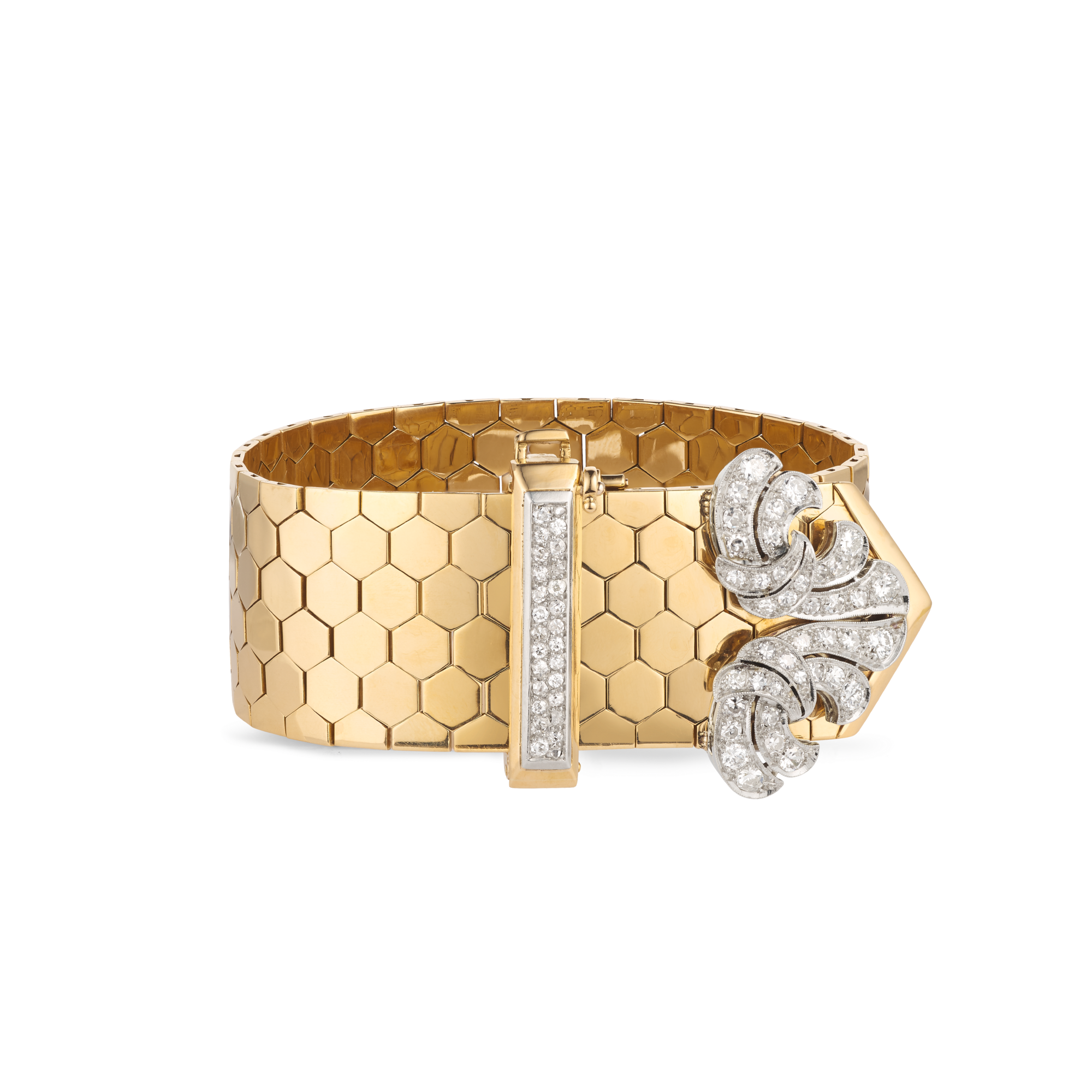 Ludo bracelet, 1945
Yellow gold and diamonds
Van Cleef & Arpels Collection