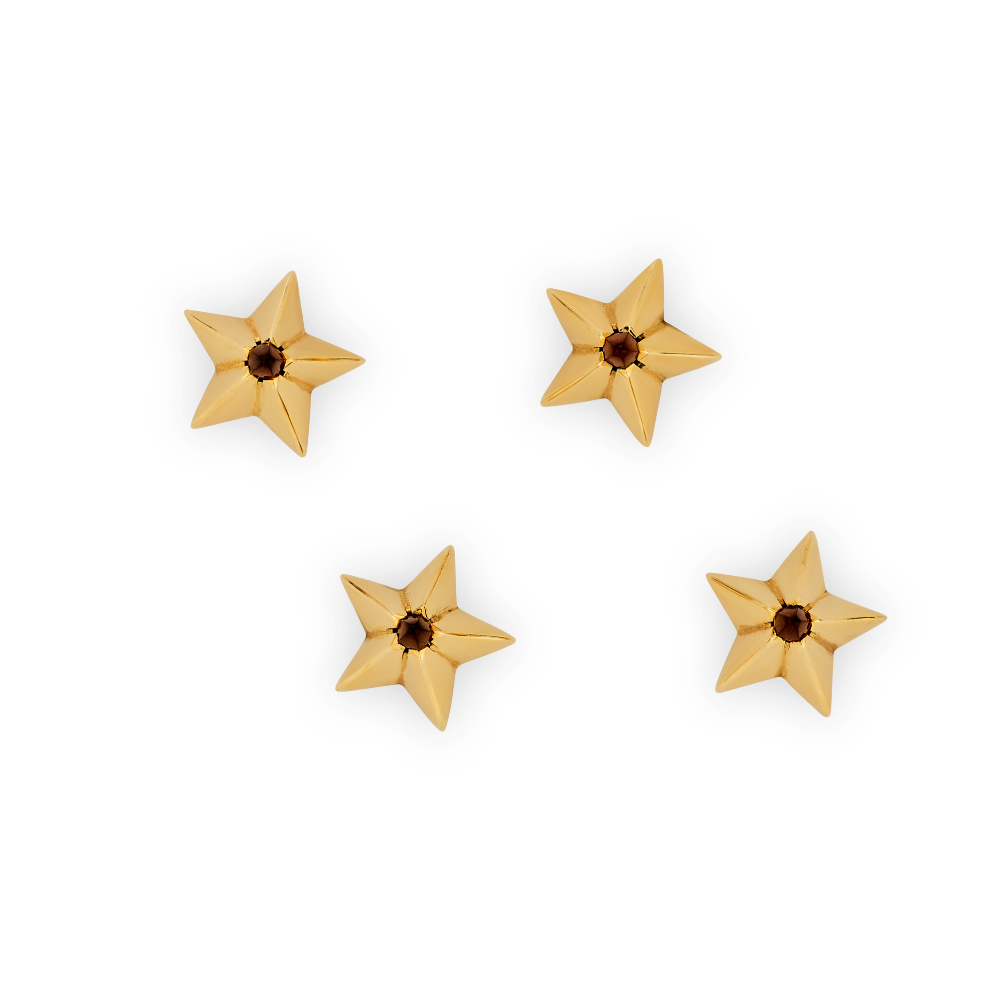 Stars clips, 1947
Yellow gold and topazes
Van Cleef & Arpels Collection