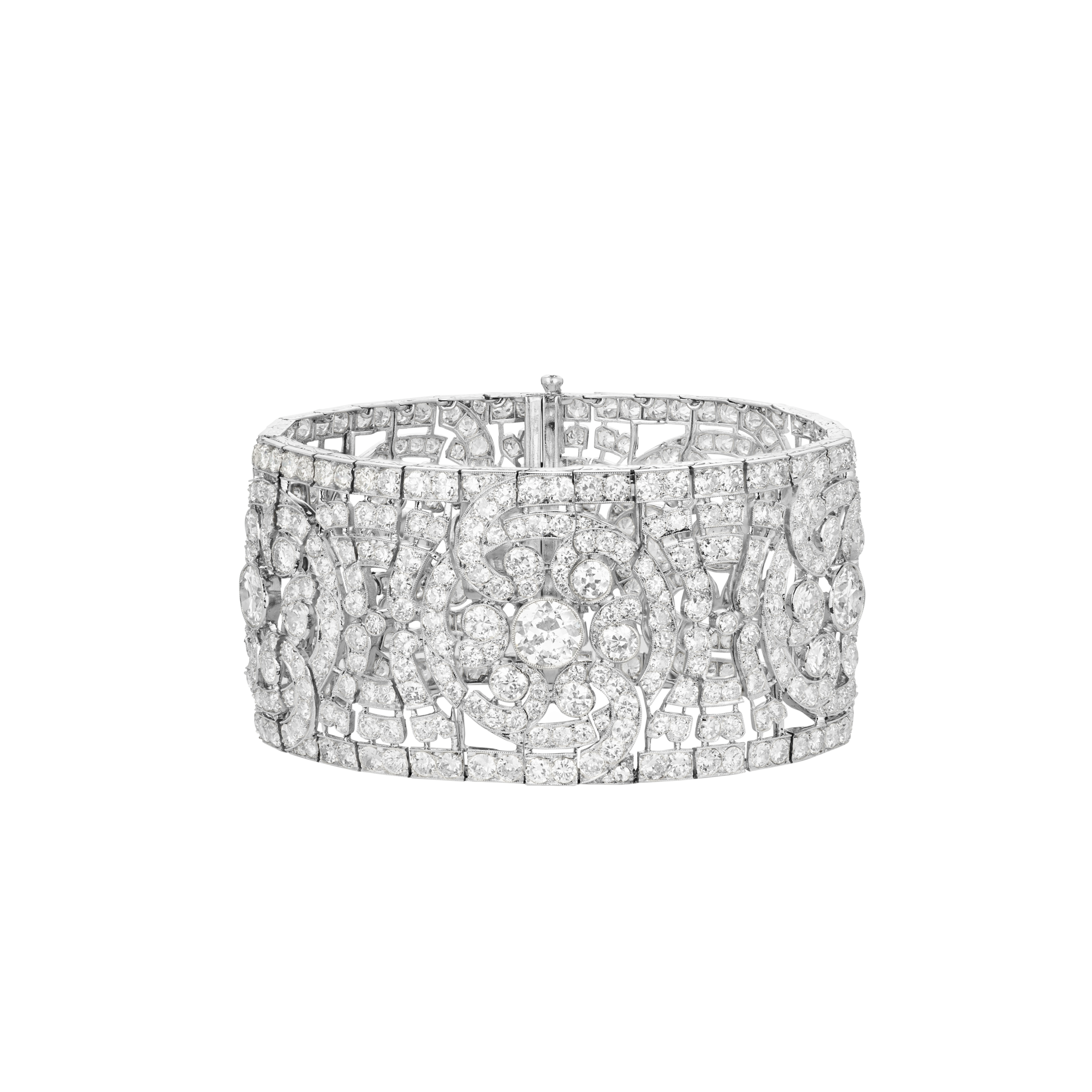 Bracelet, 1925
Platinum and diamonds
Van Cleef & Arpels Collection