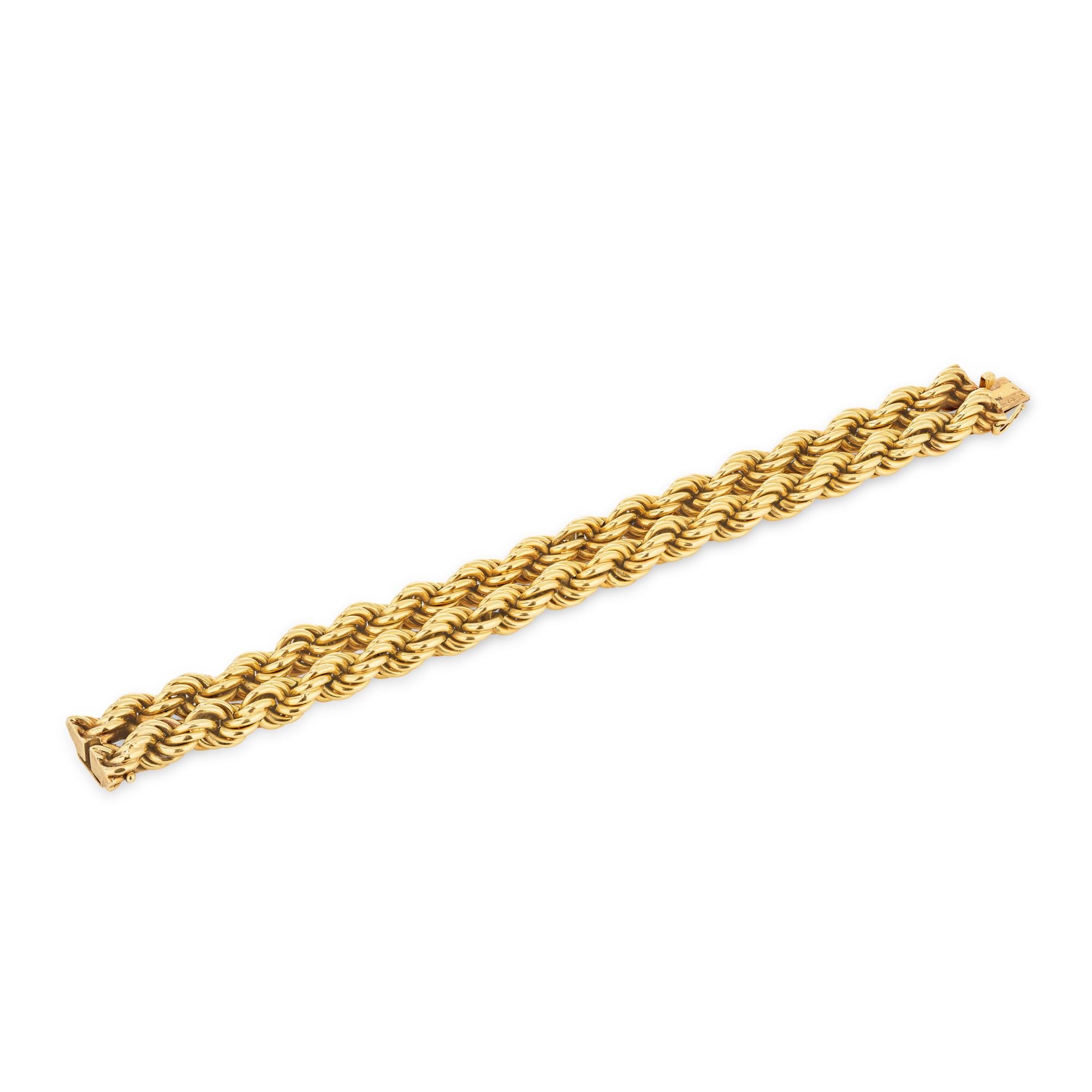 Twisted bracelet, 1947
Yellow gold
Van Cleef & Arpels Collection