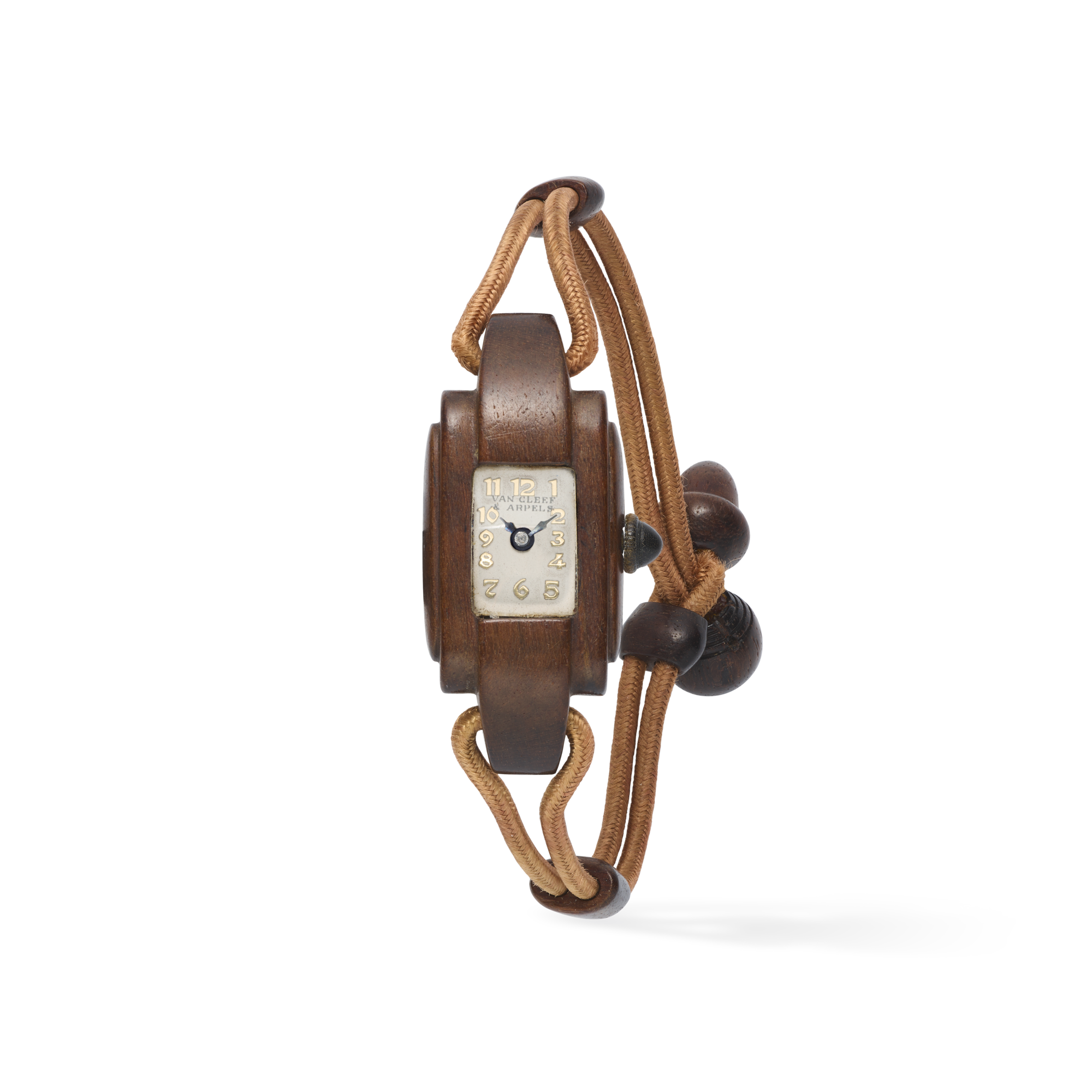 Wristwatch, c. 1930
Wood and cord
Van Cleef & Arpels Collection