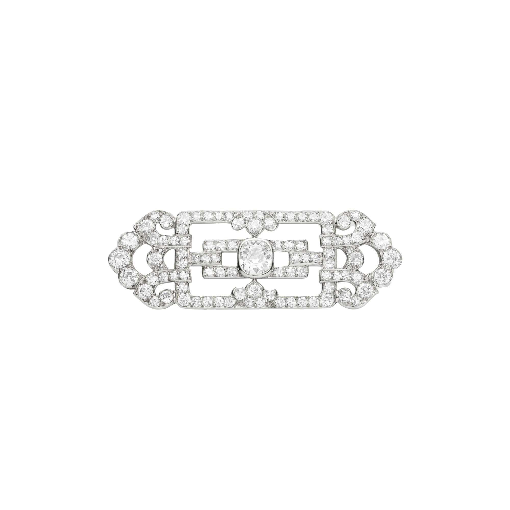 Brooch, 1925
Platinum and diamonds
Van Cleef & Arpels Collection