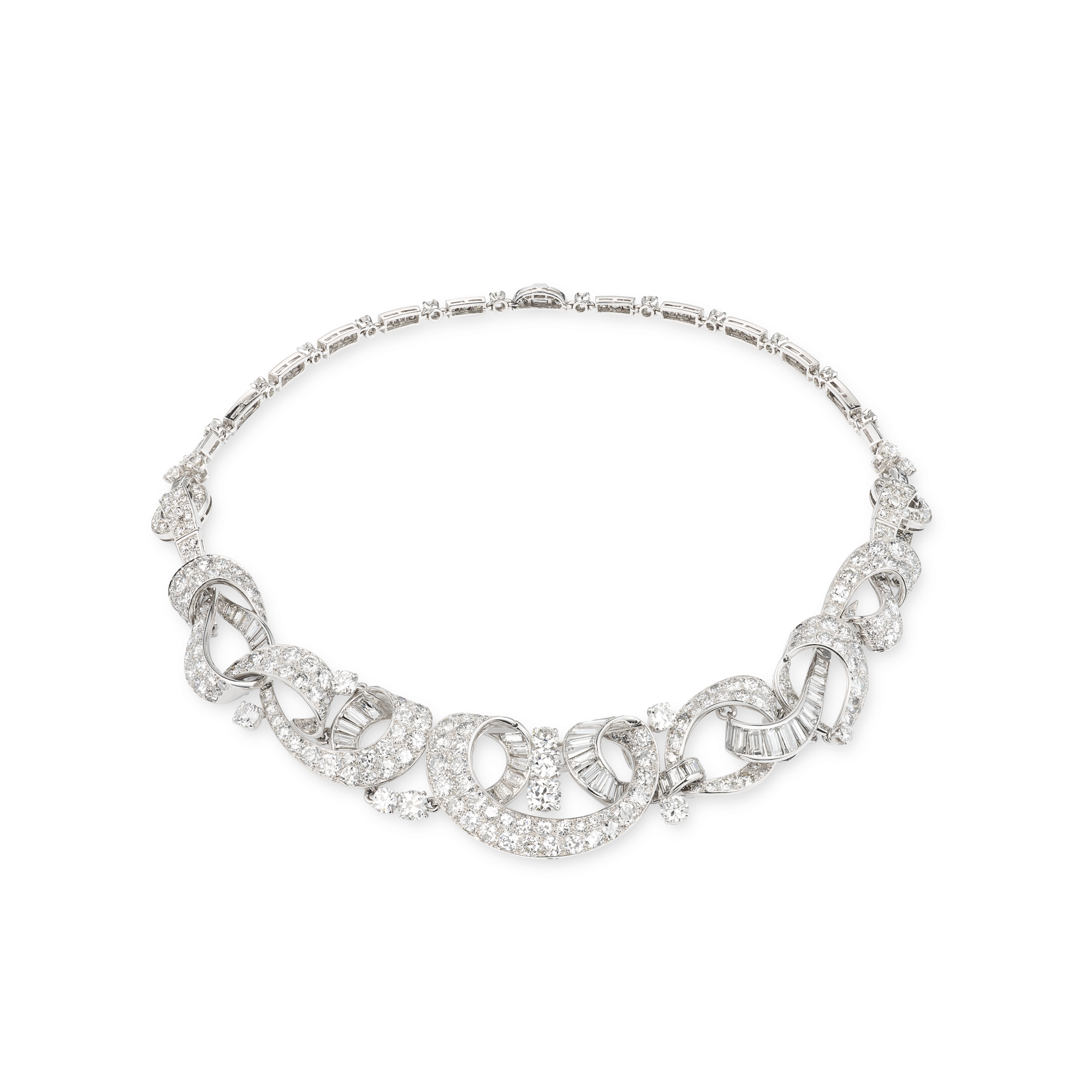 Necklace, 1948
Platinum, diamonds
Van Cleef & Arpels Collection