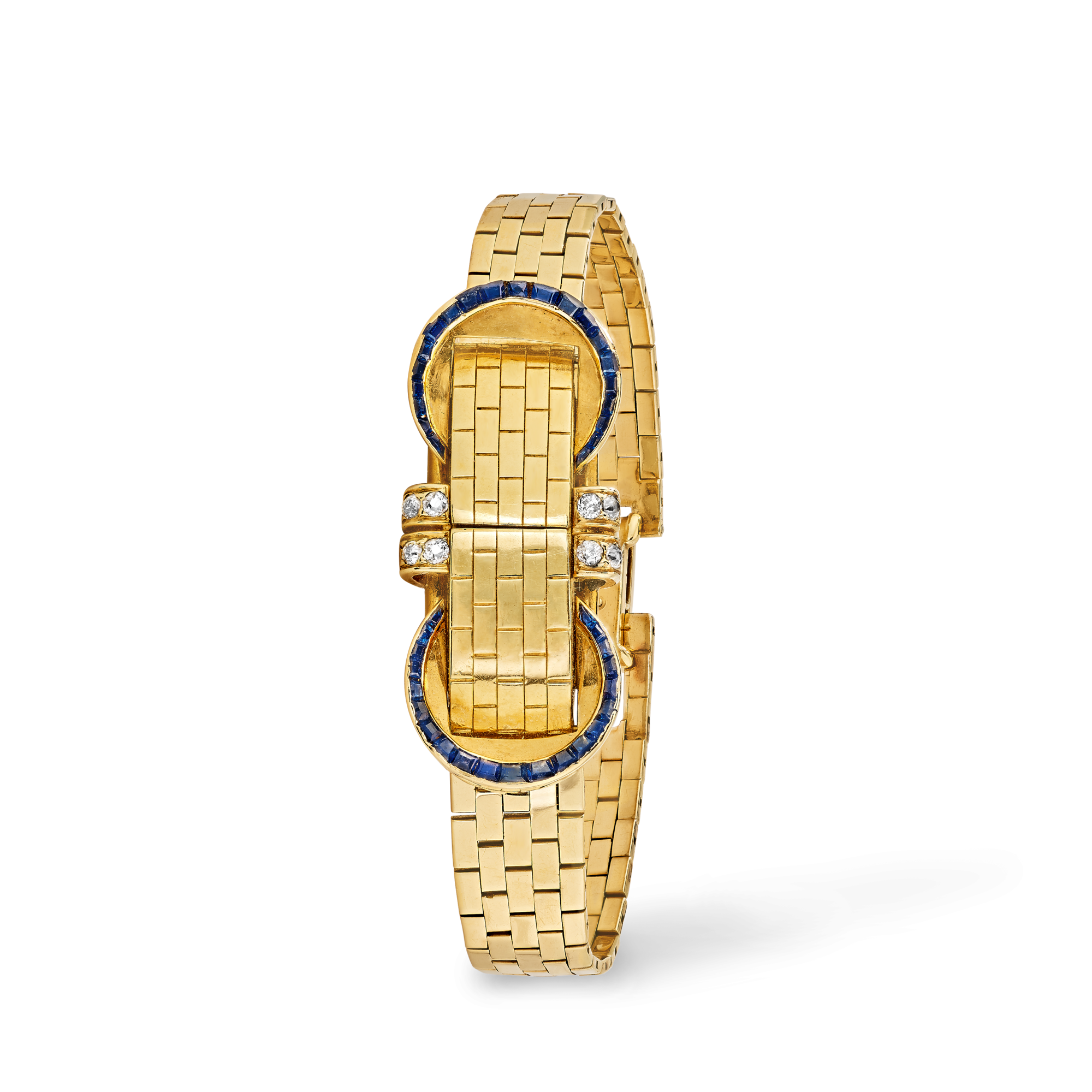 Ludo watch, 1943
Yellow gold, sapphires, and diamonds
Van Cleef & Arpels Collection