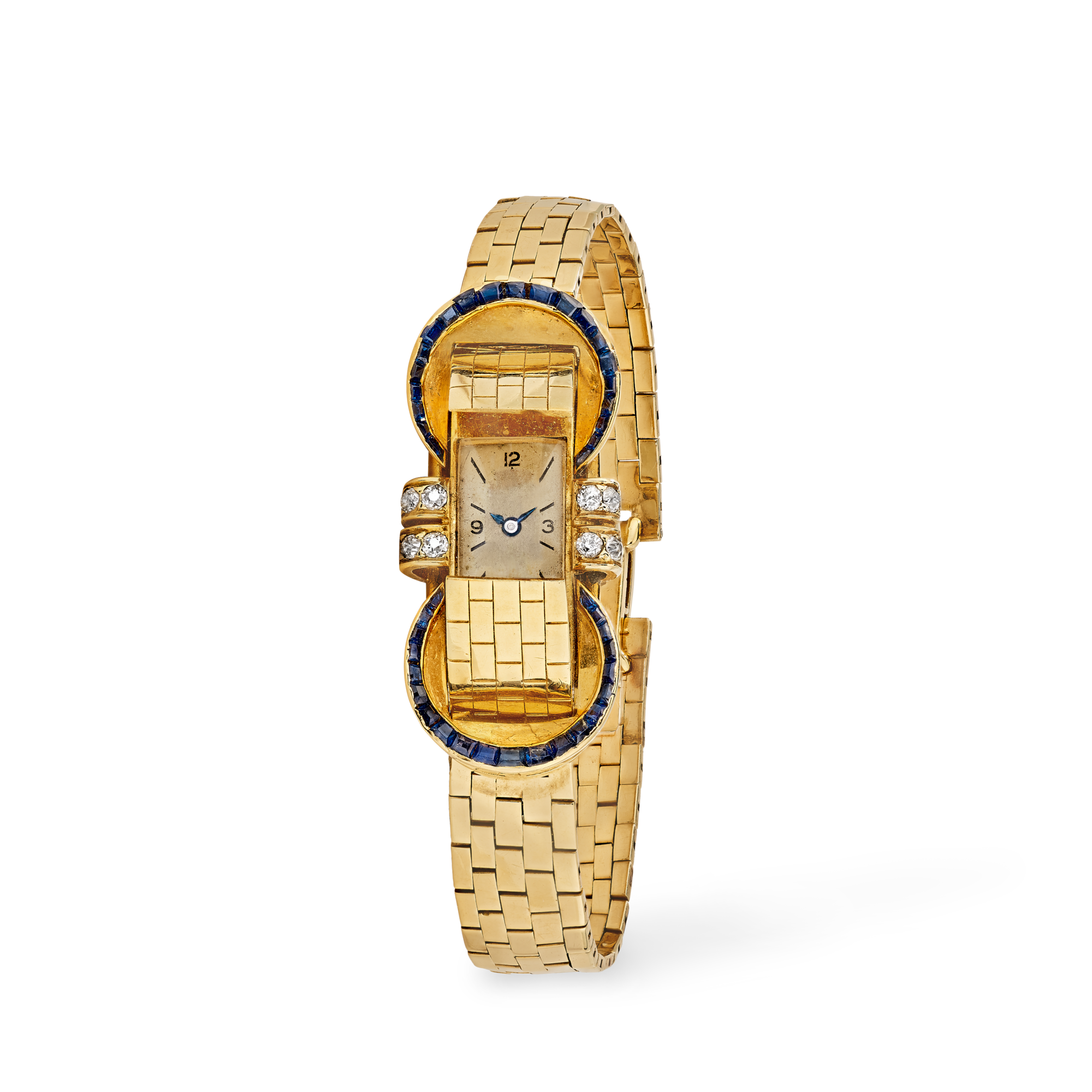 Ludo watch, 1943
Yellow gold, sapphires, and diamonds
Van Cleef & Arpels Collection