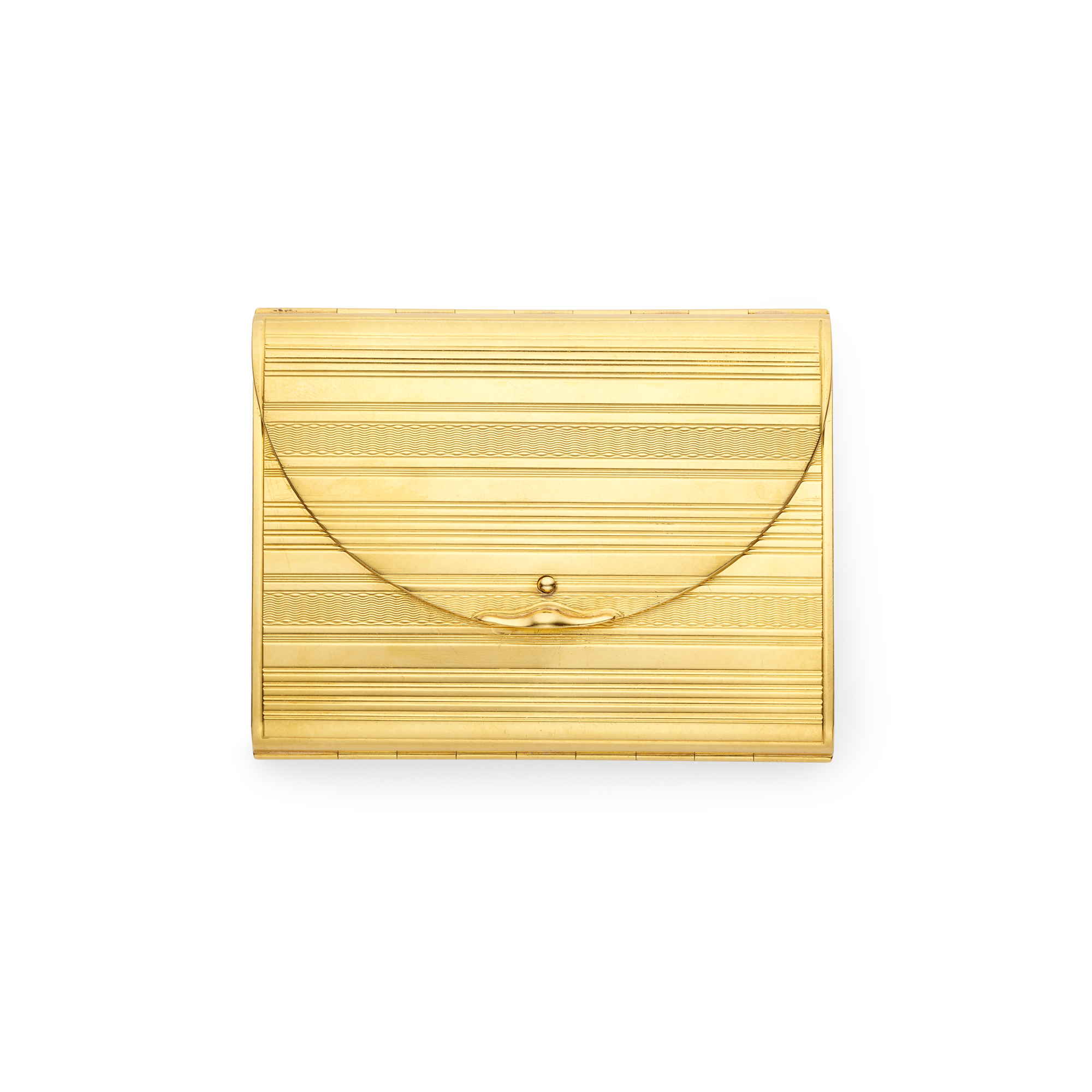 Envelope shape powder compact, circa 1922
Yellow gold
Van Cleef & Arpels Collection