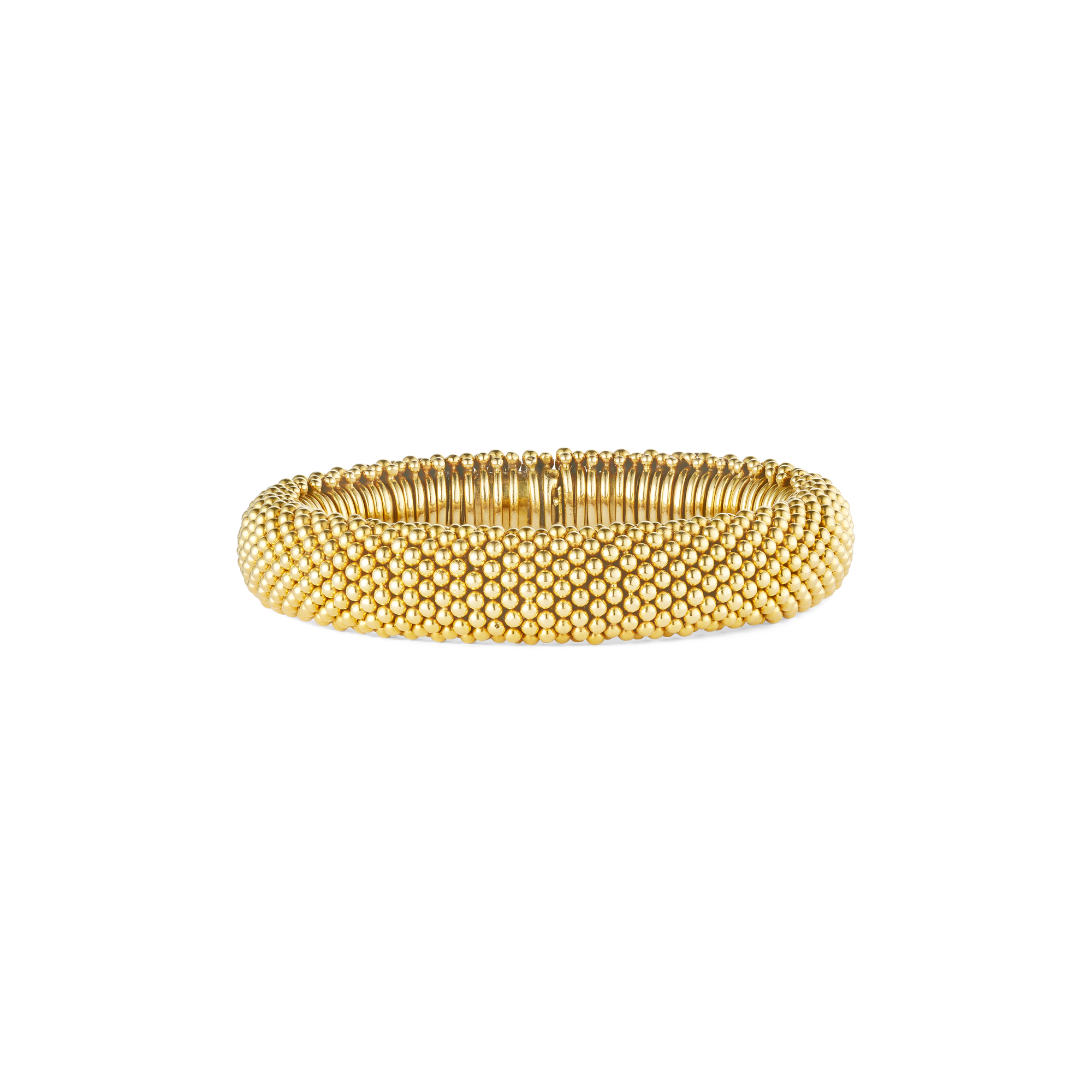 Small sphere bracelet, 1950
Convertible into a necklace
Yellow gold
Van Cleef & Arpels Collection