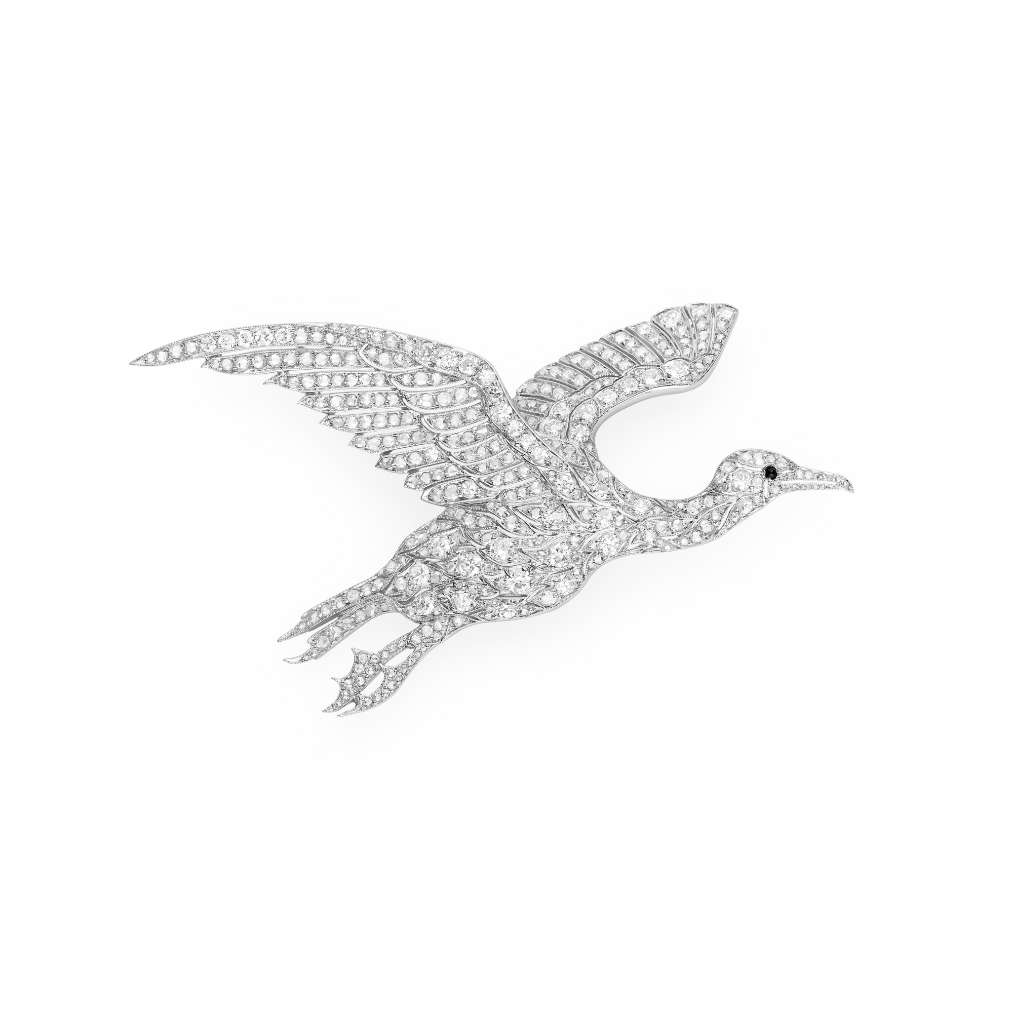 Cormoran brooch, 1927
Platinum, white gold, onyx, diamonds
Van Cleef & Arpels Collection