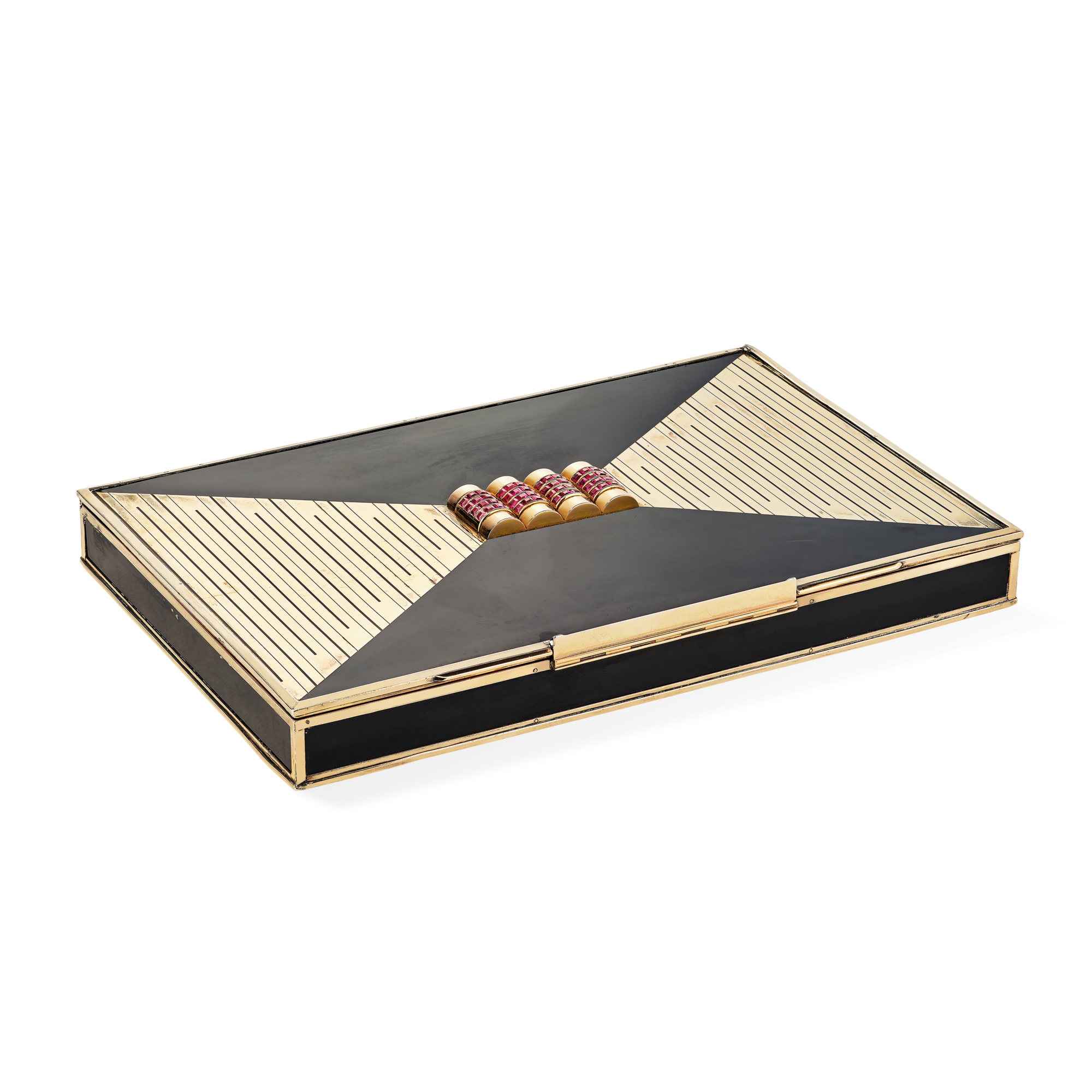 Minaudière, 1935
Rose gold, rubies, enamel
Van Cleef & Arpels Collection