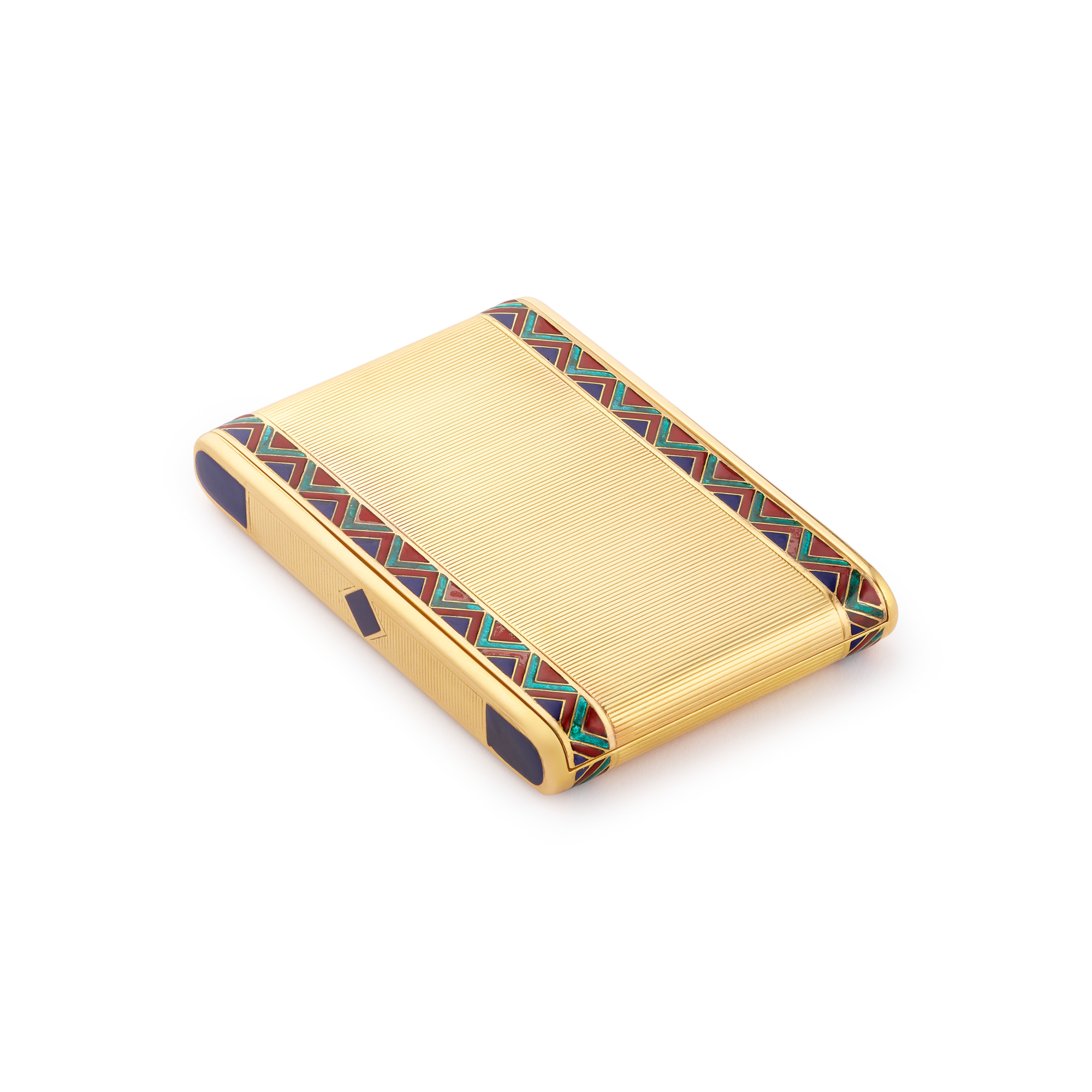 Nécessaire,1929
Yellow gold, enamel
Van Cleef & Arpels Collection